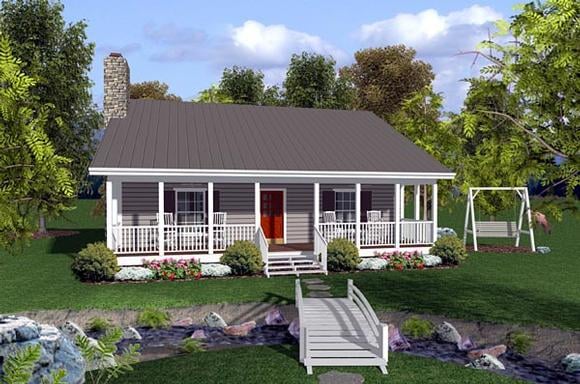 House Plan 92388 Elevation