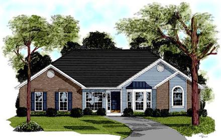 House Plan 92401 Elevation