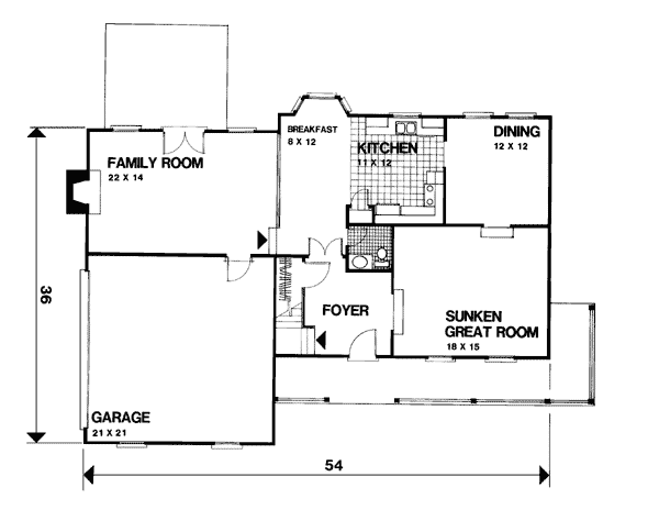 Colonial Country Level One of Plan 92402