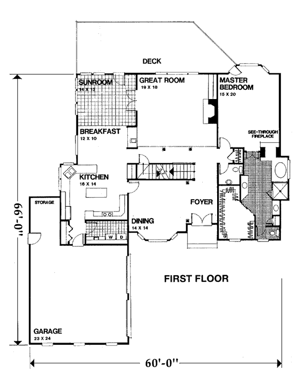 European Victorian Level One of Plan 92403