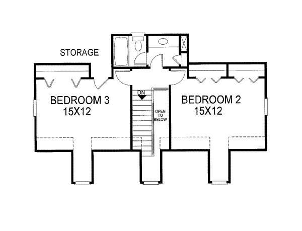 Cape Cod Country Level Two of Plan 92423