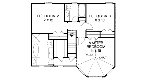 Bungalow Country Level Two of Plan 92424