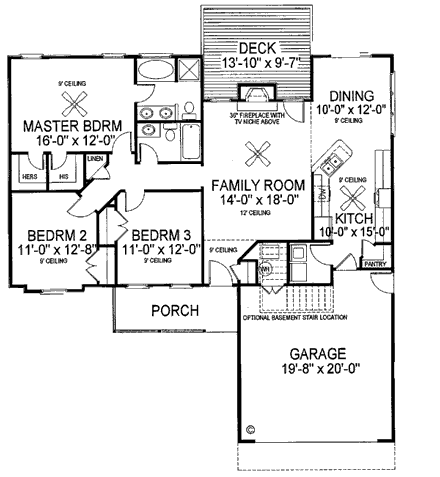First Level Plan