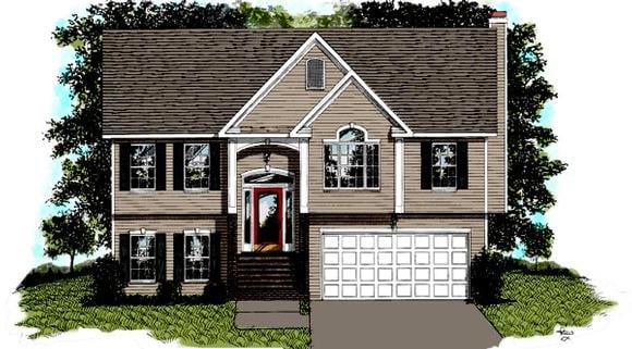 House Plan 92429 Elevation