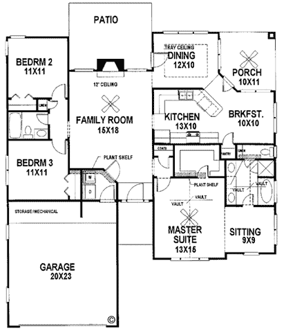 First Level Plan