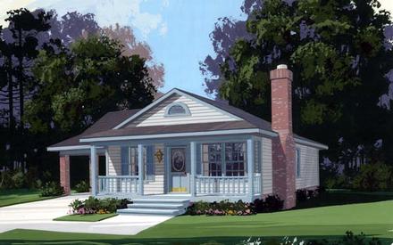 House Plan 92438 Elevation