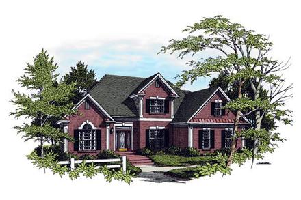 Traditional Elevation of Plan 92450