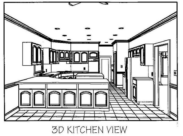 European, Tudor Plan with 2954 Sq. Ft., 4 Bedrooms, 4 Bathrooms Picture 2