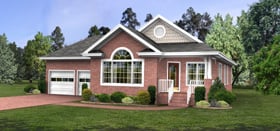 House Plan 92458 Elevation