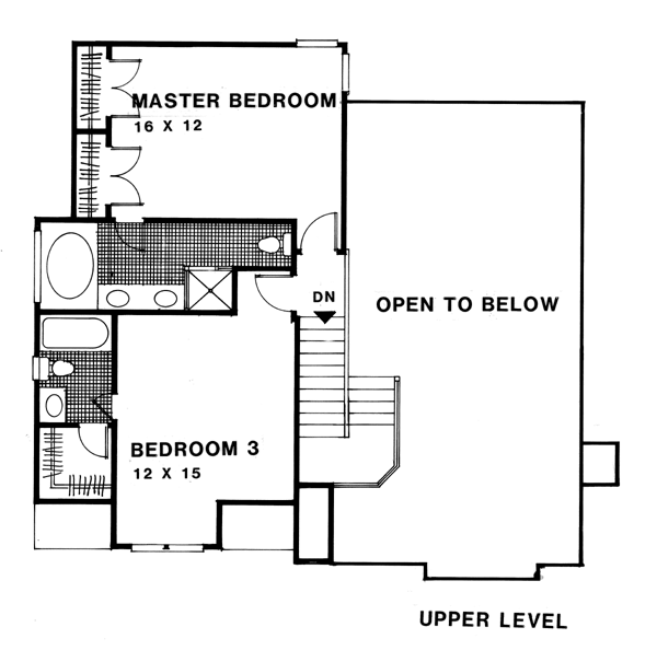 Cape Cod European Narrow Lot Level Two of Plan 92486