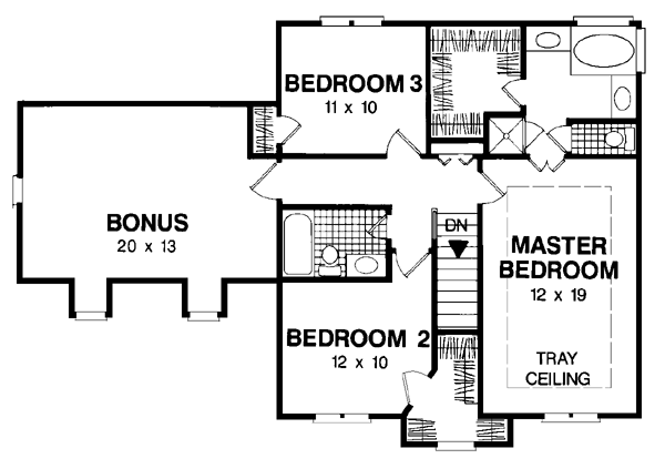 Colonial Level Two of Plan 92490