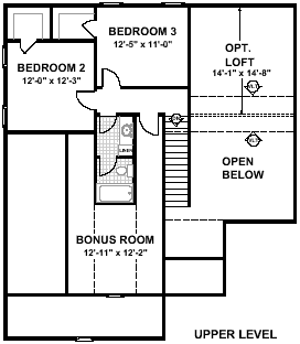 Traditional Level Two of Plan 92491