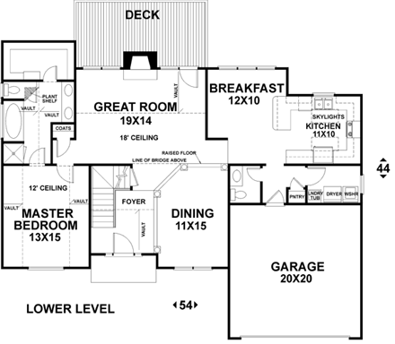 First Level Plan