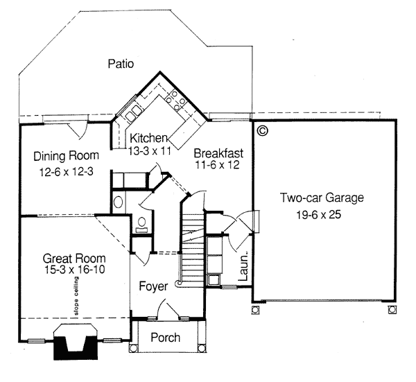 Colonial Level One of Plan 92606