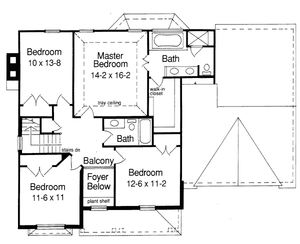 Colonial Country Southern Level Two of Plan 92607