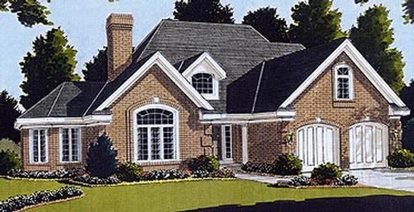 House Plan 92608 Elevation