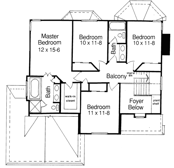 Bungalow Level Two of Plan 92611