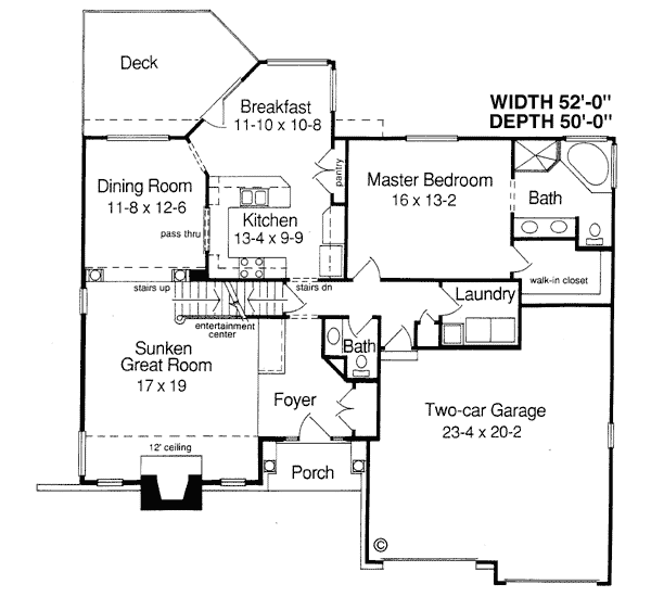 Colonial Level One of Plan 92612