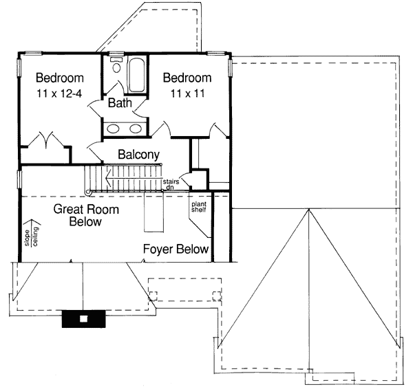 Colonial Level Two of Plan 92612
