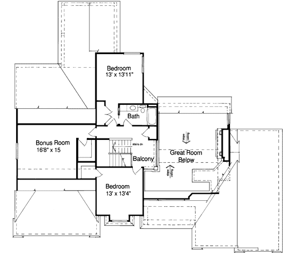 Country Traditional Level Two of Plan 92613