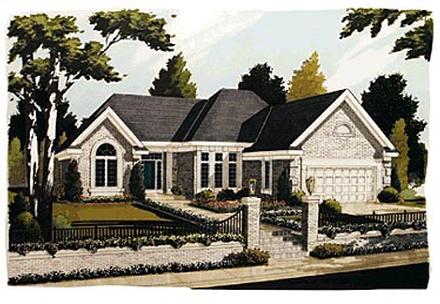 House Plan 92617 Elevation