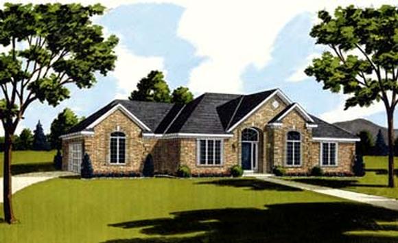 House Plan 92628 Elevation