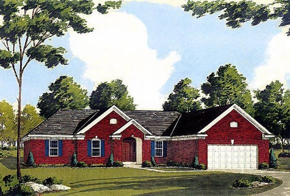 House Plan 92630 Elevation