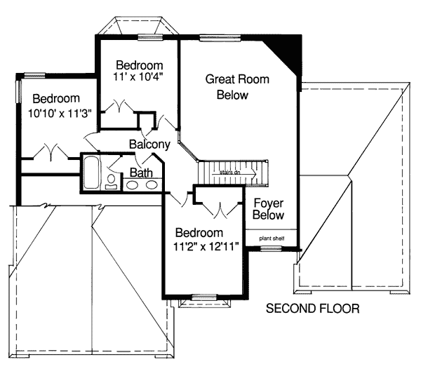 Traditional Level Two of Plan 92631