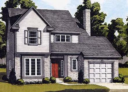 House Plan 92632 Elevation