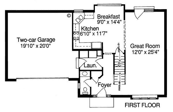 Colonial Level One of Plan 92635