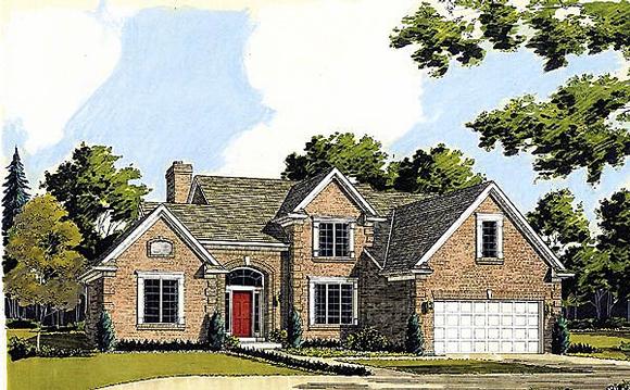 House Plan 92643 Elevation