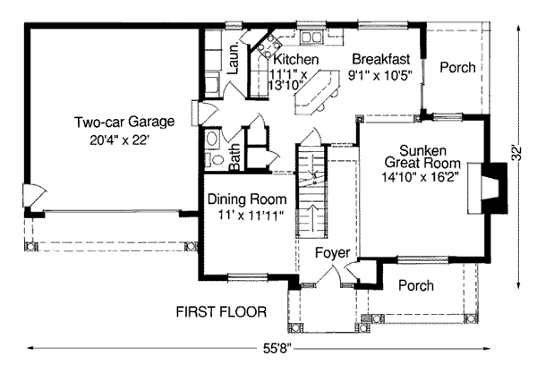 Colonial Country Level One of Plan 92659