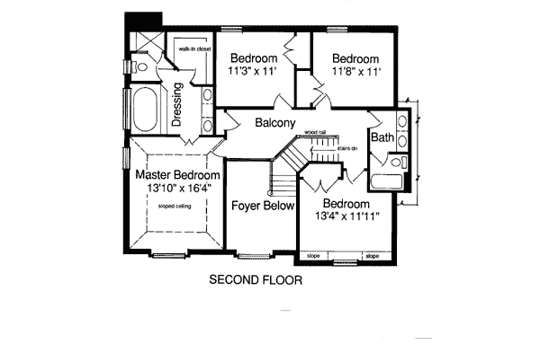 Bungalow Country Level Two of Plan 92663