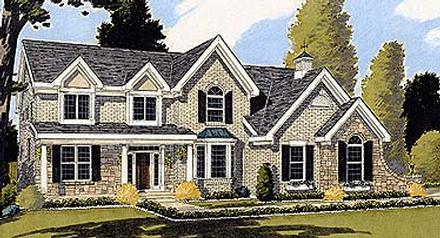 Bungalow Country Elevation of Plan 92663