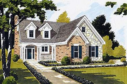 Bungalow Country Elevation of Plan 92679