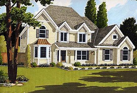 House Plan 92681 Elevation