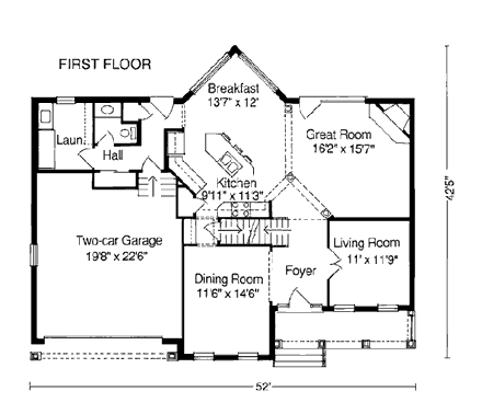 First Level Plan