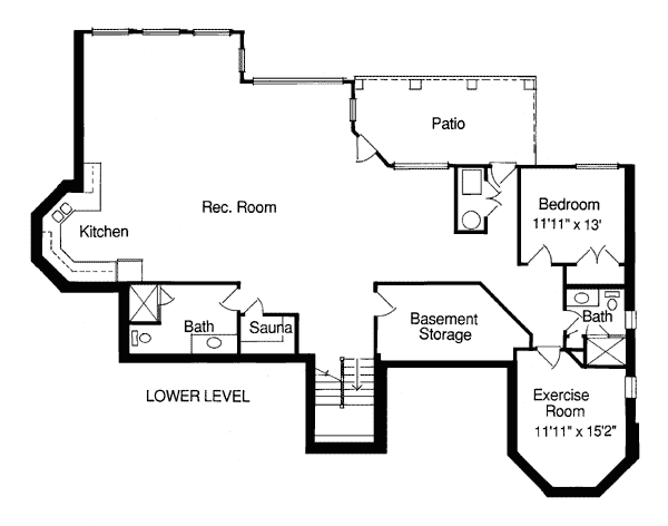 Bungalow Victorian Level Two of Plan 92688