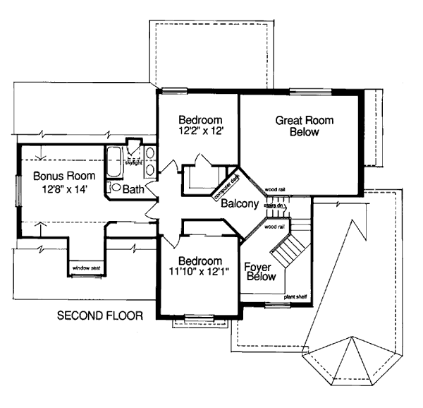 Colonial Country European Level Two of Plan 92696