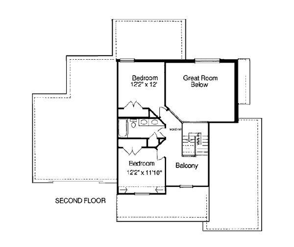 Bungalow Country Level Two of Plan 92697