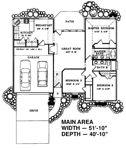 First Level Plan