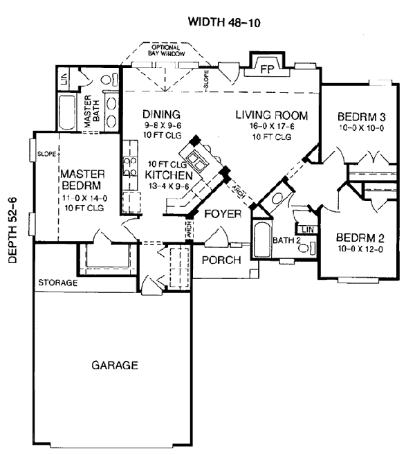 European Traditional Level One of Plan 93021