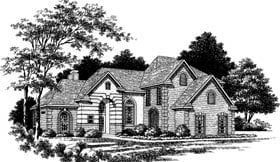 House Plan 93041 Elevation