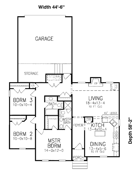 First Level Plan