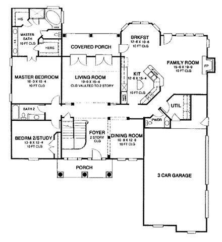 First Level Plan