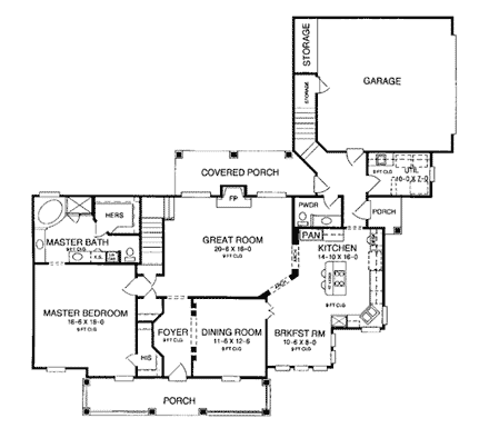 First Level Plan