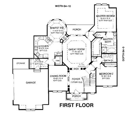 First Level Plan