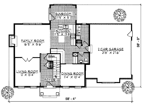 Colonial Country Level One of Plan 93152