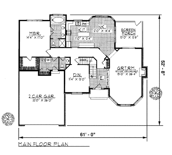 European Victorian Level One of Plan 93163