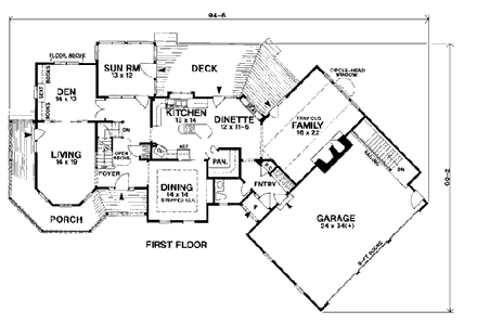 First Level Plan